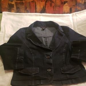 Courtenay Denim size 12 Blue Denim Jacket  Buttons